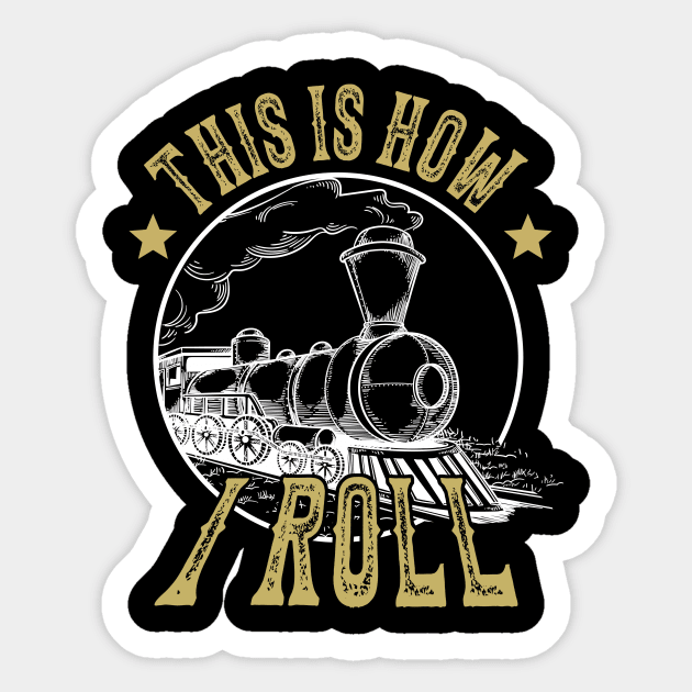 Train Sticker by banayan